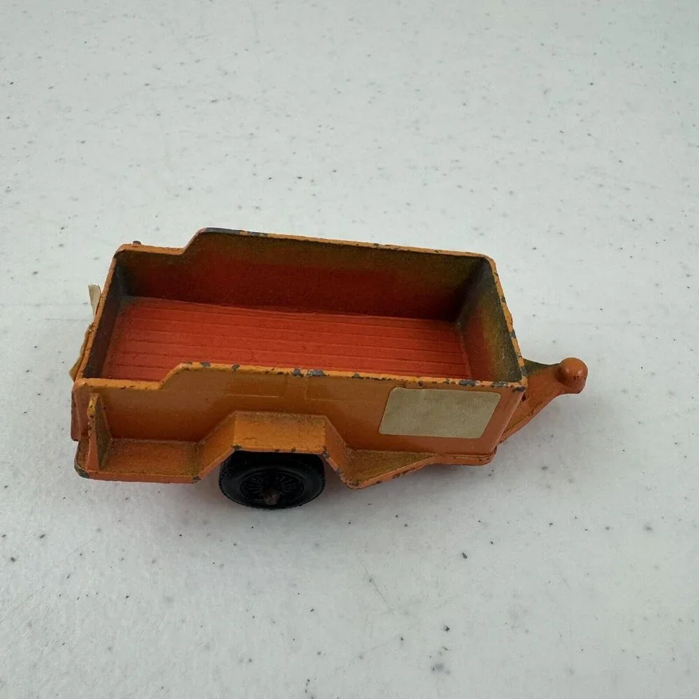 Vintage 1960s Tootsie Toy Tiny U-Haul Trailer Diecast Toy Chicago USA